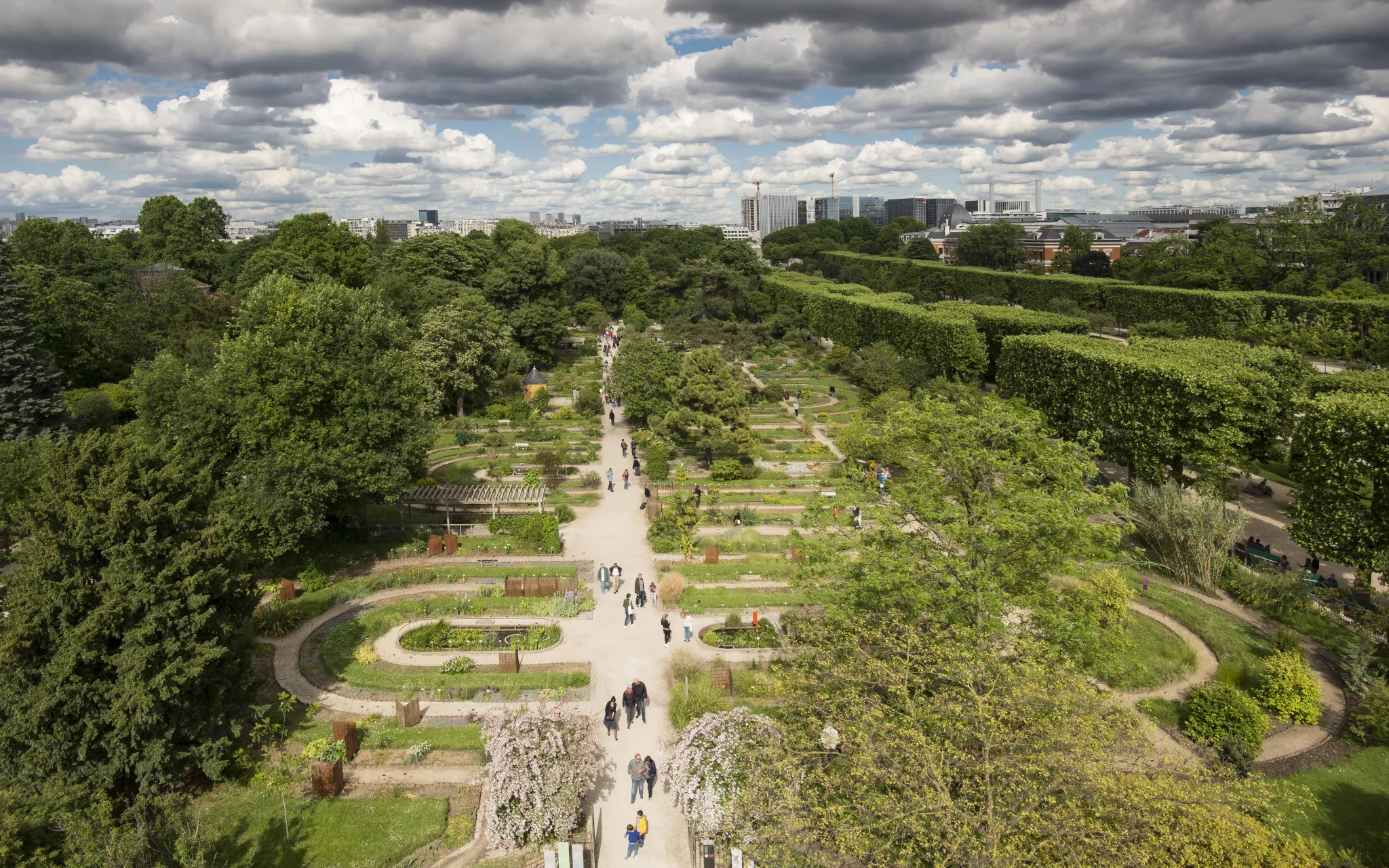 Vue de l'École de Botanique