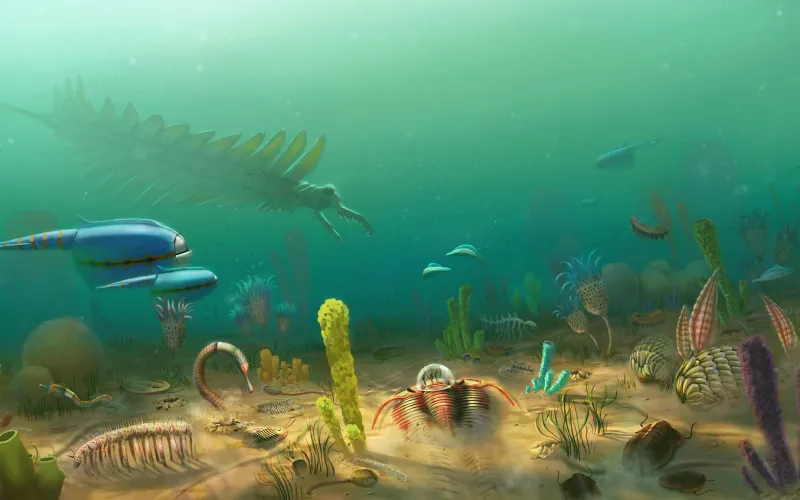 Concept Art. Tableau Cambrien.