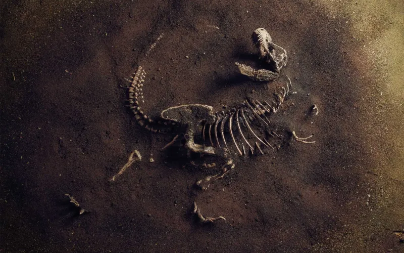 Fossile de dinosaure (Tyrannosaurus Rex)