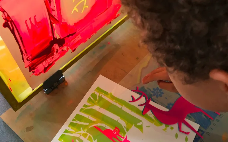 Atelier sérigraphie