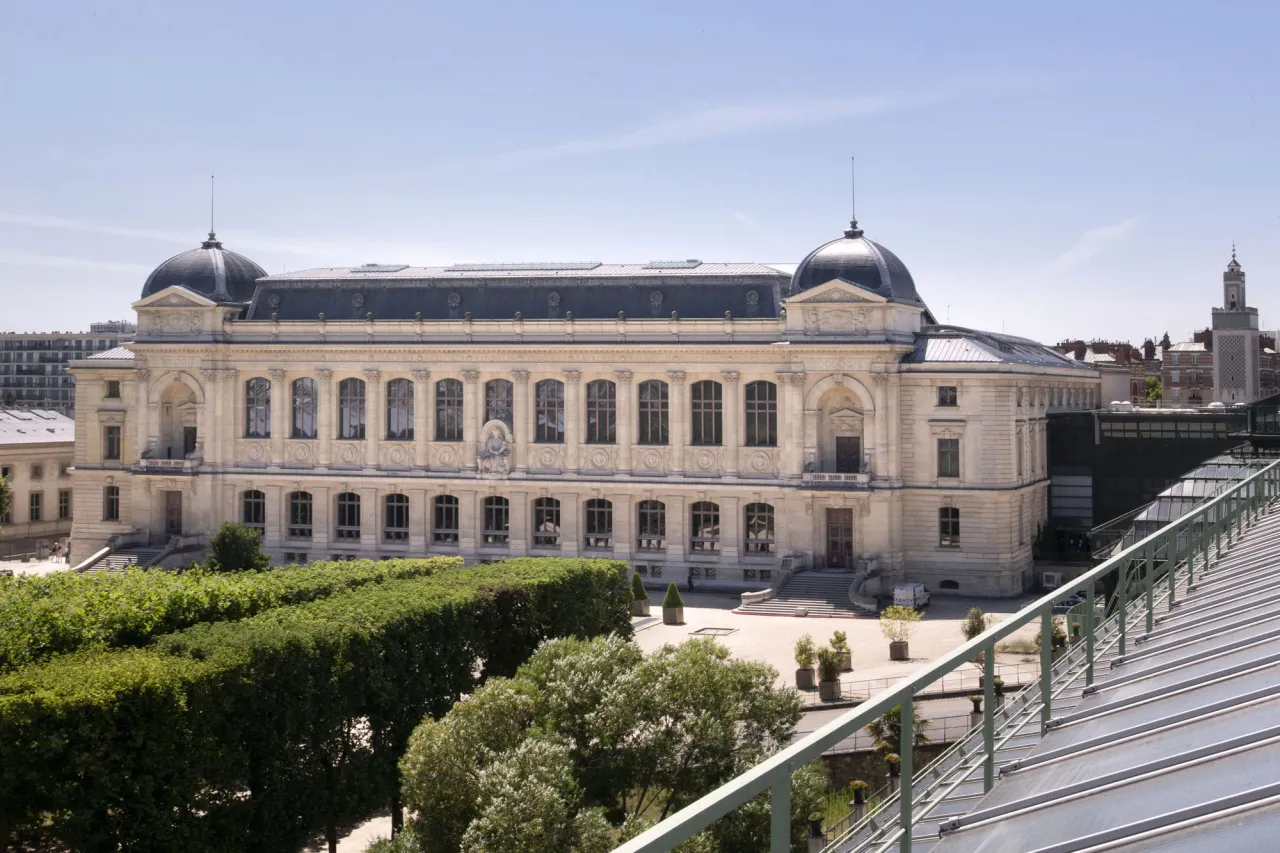 Grande Galerie de l'Évolution - Vue du toit des Grandes Serres du Jardin des plantes
