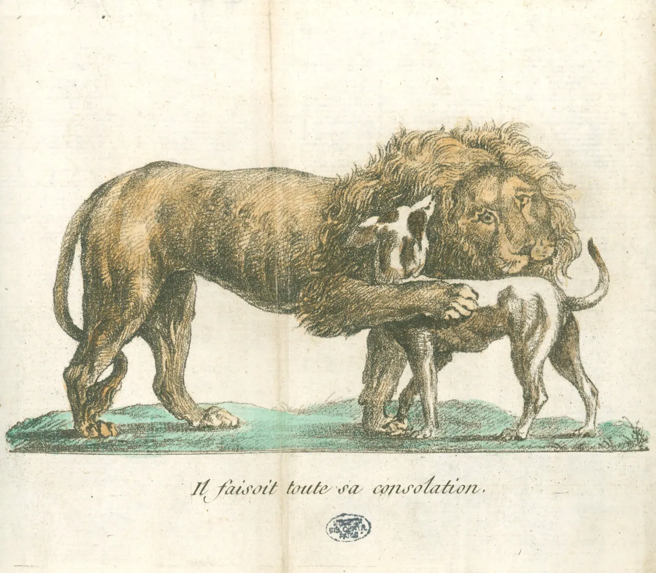 Illustration montrant Woira le lien et son chien
