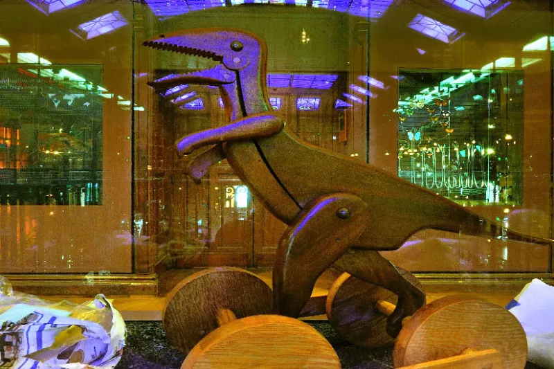 Études pour un musée des dinosaures africains d'Yto Barrada © MNHN - F.-G. Grandin