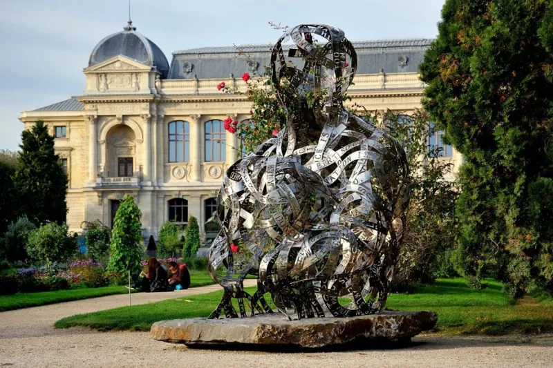 Thoughts. Une œuvre de Jaume Plensa, 2013. FIAC Hors les murs, Jardin des Plantes, 2013 © MNHN - F.-G. Grandin
