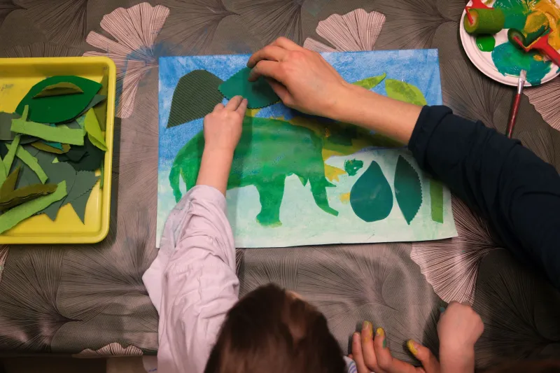 Atelier "Comme dans les tableaux du Douanier Rousseau"