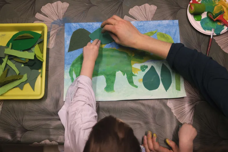 Atelier créatif "Comme dans les tableaux du Douanier Rousseau"