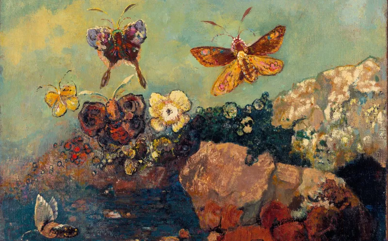 Butterflies - Odilon Redon